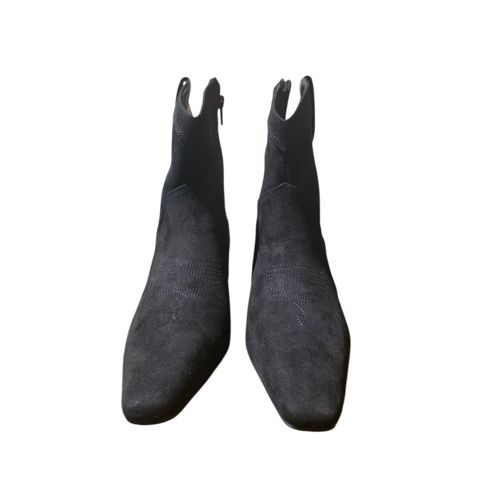 INC International Concepts Black Heeled Boots - Picture 8 of 12